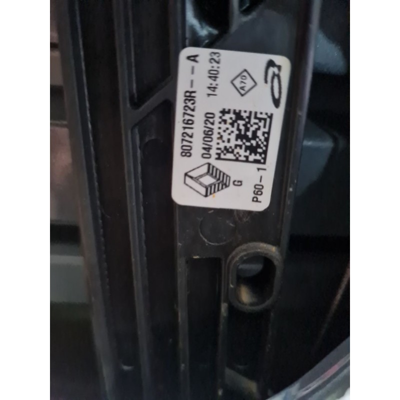ELEVALUNAS DELANTERO IZQUIERDO 807216723R 