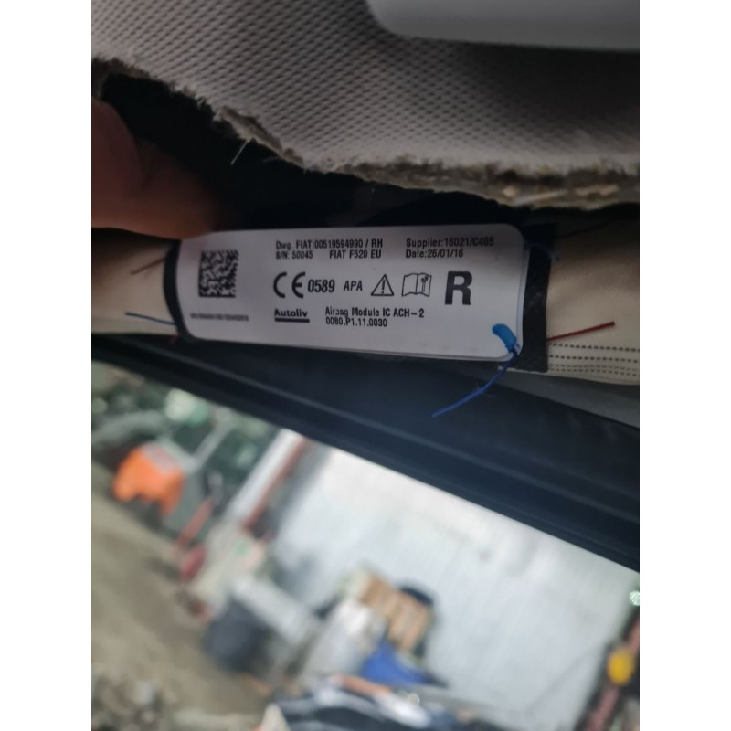 AIRBAG CORTINA DELANTERO DERECHO 00519594990 