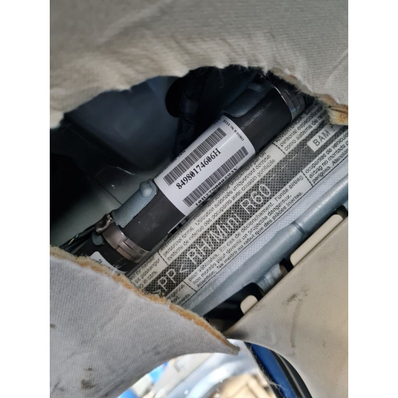 AIRBAG CORTINA DELANTERO DERECHO 84980174606H 