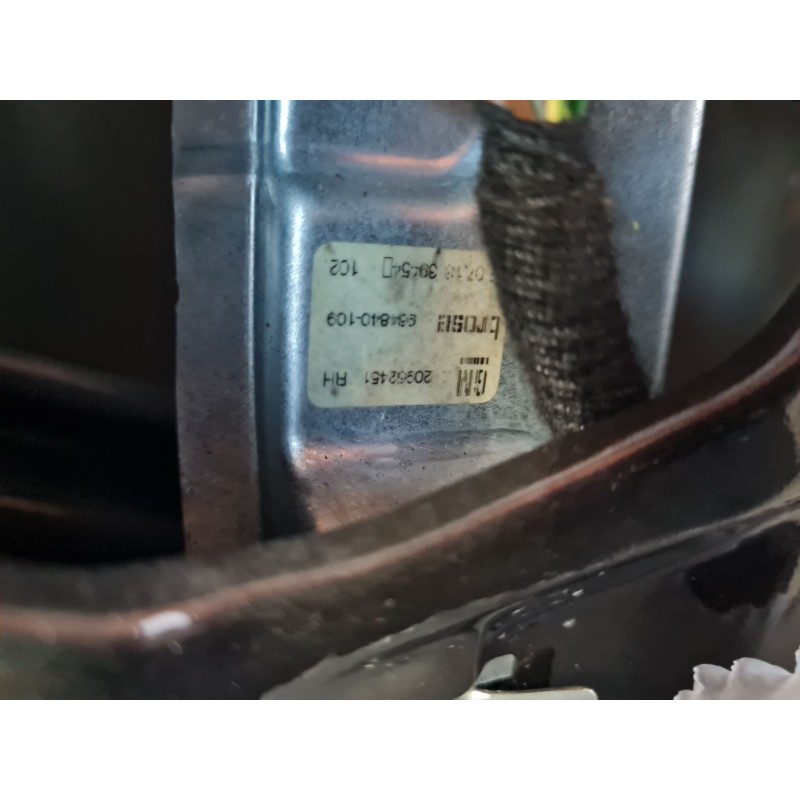 ELEVALUNAS TRASERO DERECHO 20952451 