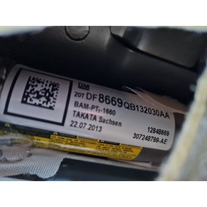 AIRBAG CORTINA DELANTERO IZQUIERDO 12848669 