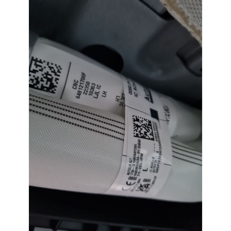 AIRBAG CORTINA DELANTERO IZQUIERDO 648121700F 