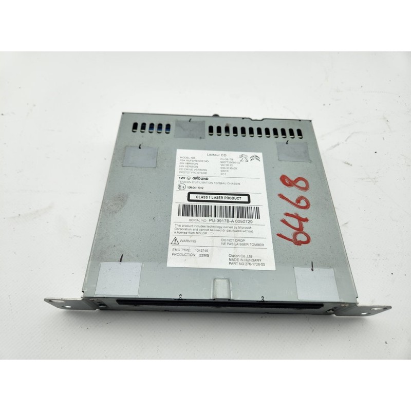 SISTEMA AUDIO / RADIO CD 9807729080 