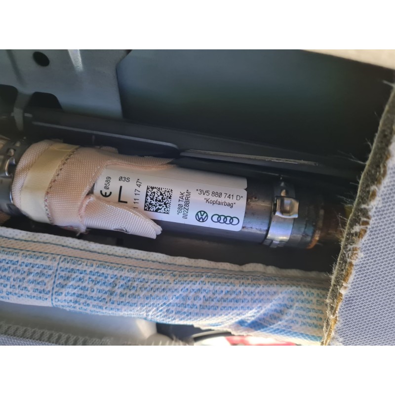 AIRBAG CORTINA DELANTERO IZQUIERDO 3V5880741D 