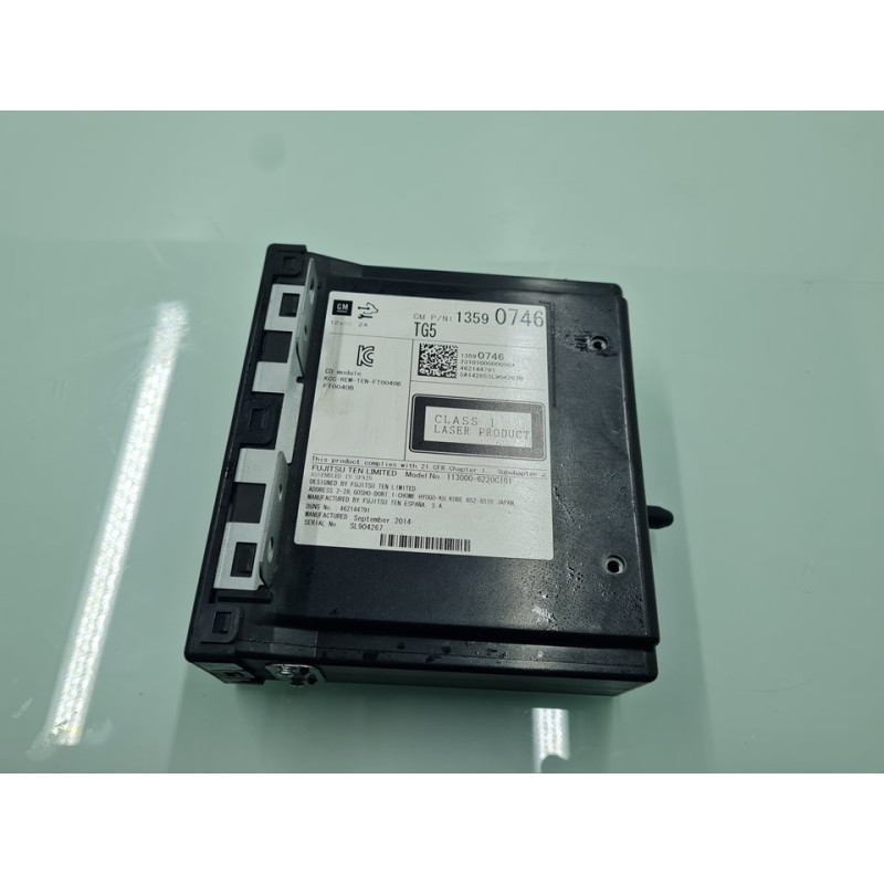 SISTEMA AUDIO / RADIO CD 13590746 
