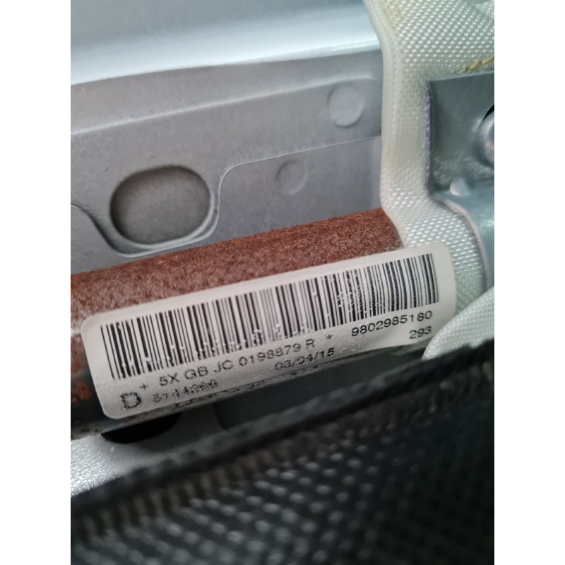 AIRBAG CORTINA DELANTERO DERECHO 9802985180 