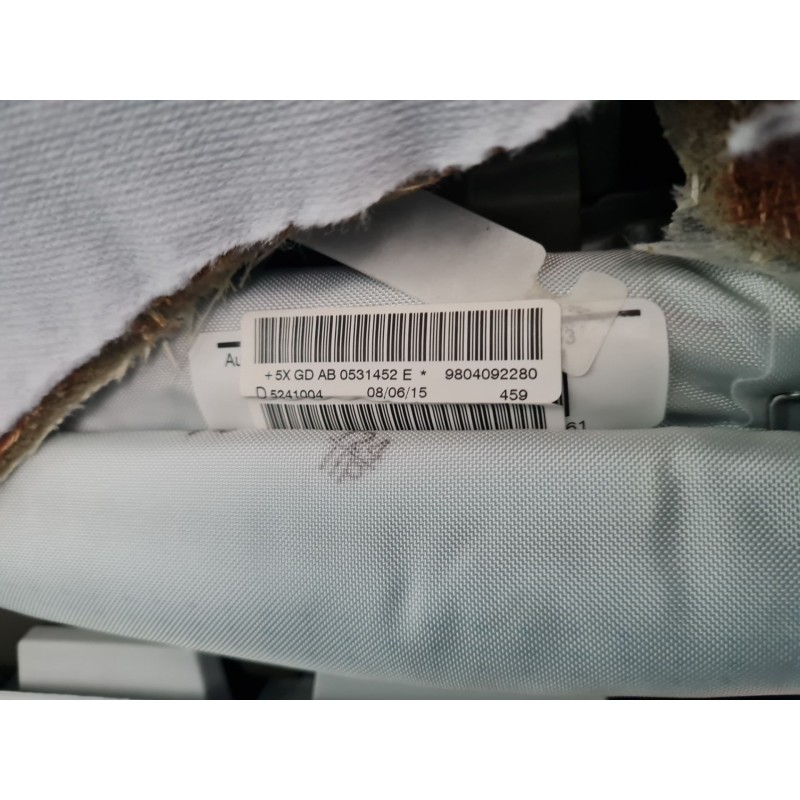 AIRBAG CORTINA DELANTERO DERECHO 9804092280 